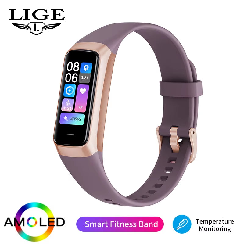 AMOLED Smart Fitness Watch