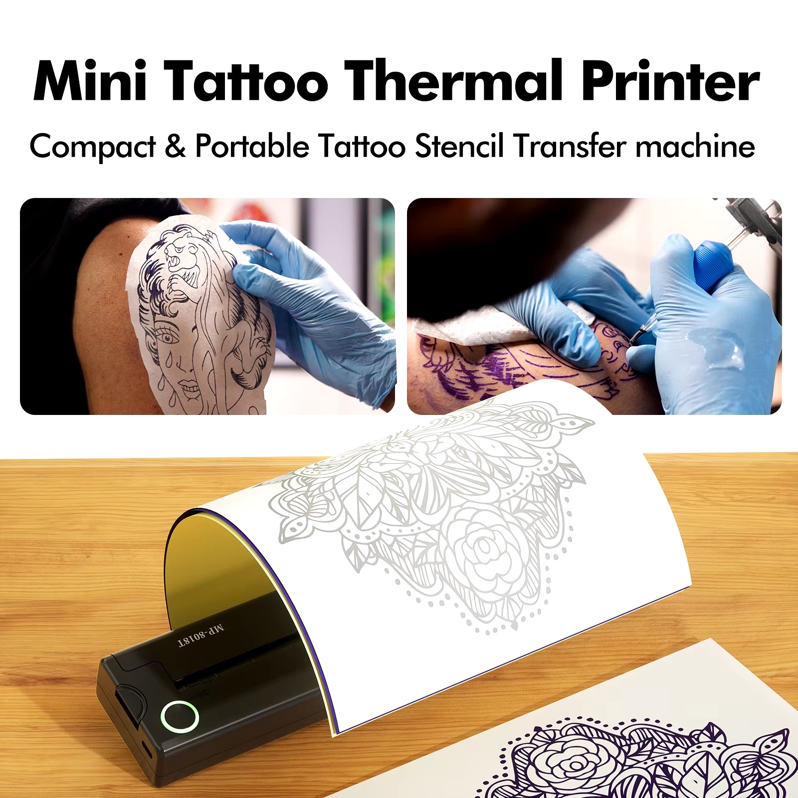 Portable A4 Bluetooth Thermal Printer