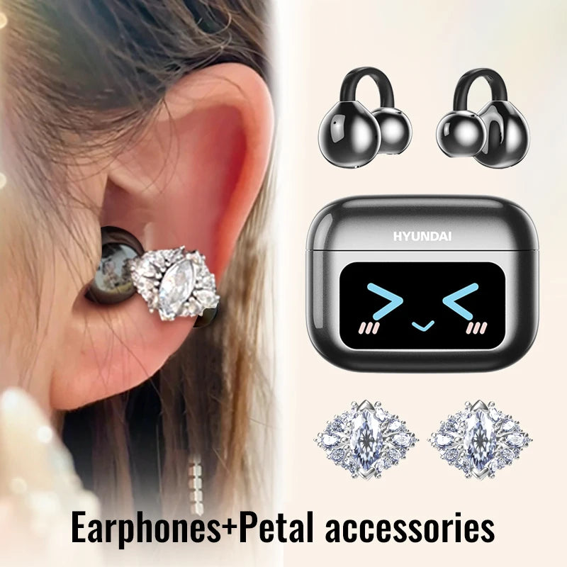 M100 Wireless Bluetooth Ear Clip Earbuds