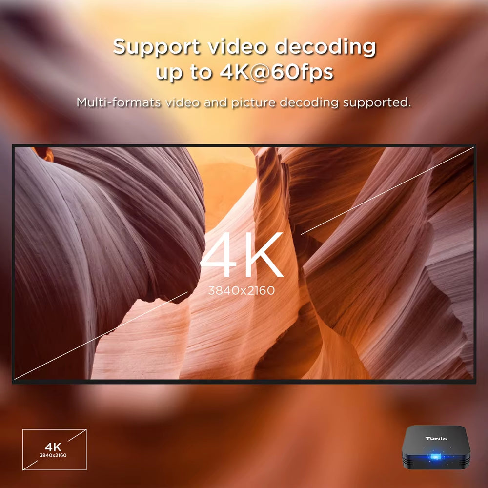 Tanix TX1 Android TV Box 4K HDR