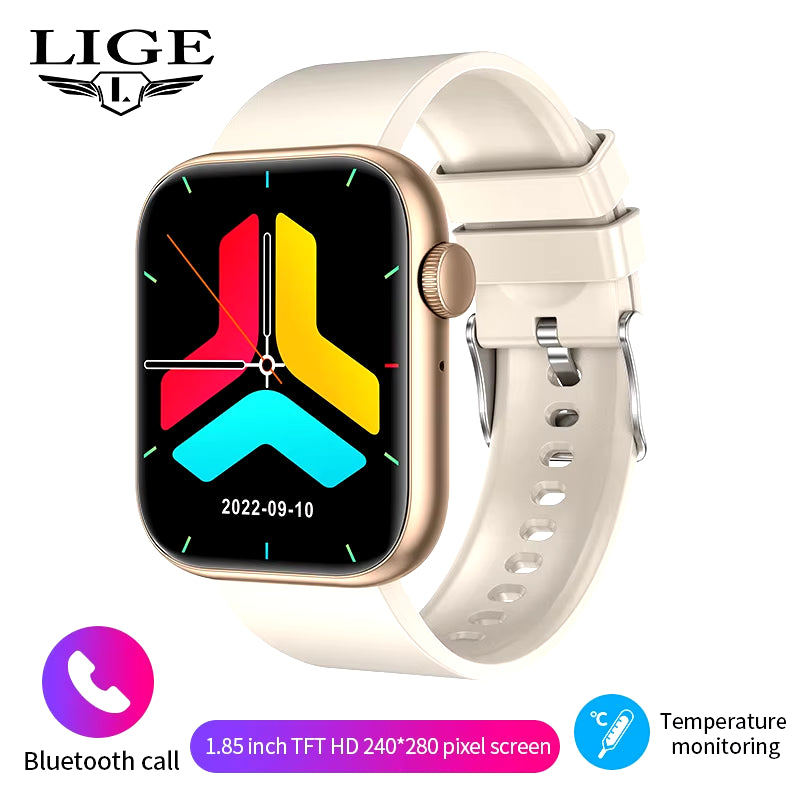 Wireless Charging Smartwatch with Bluetooth Calls