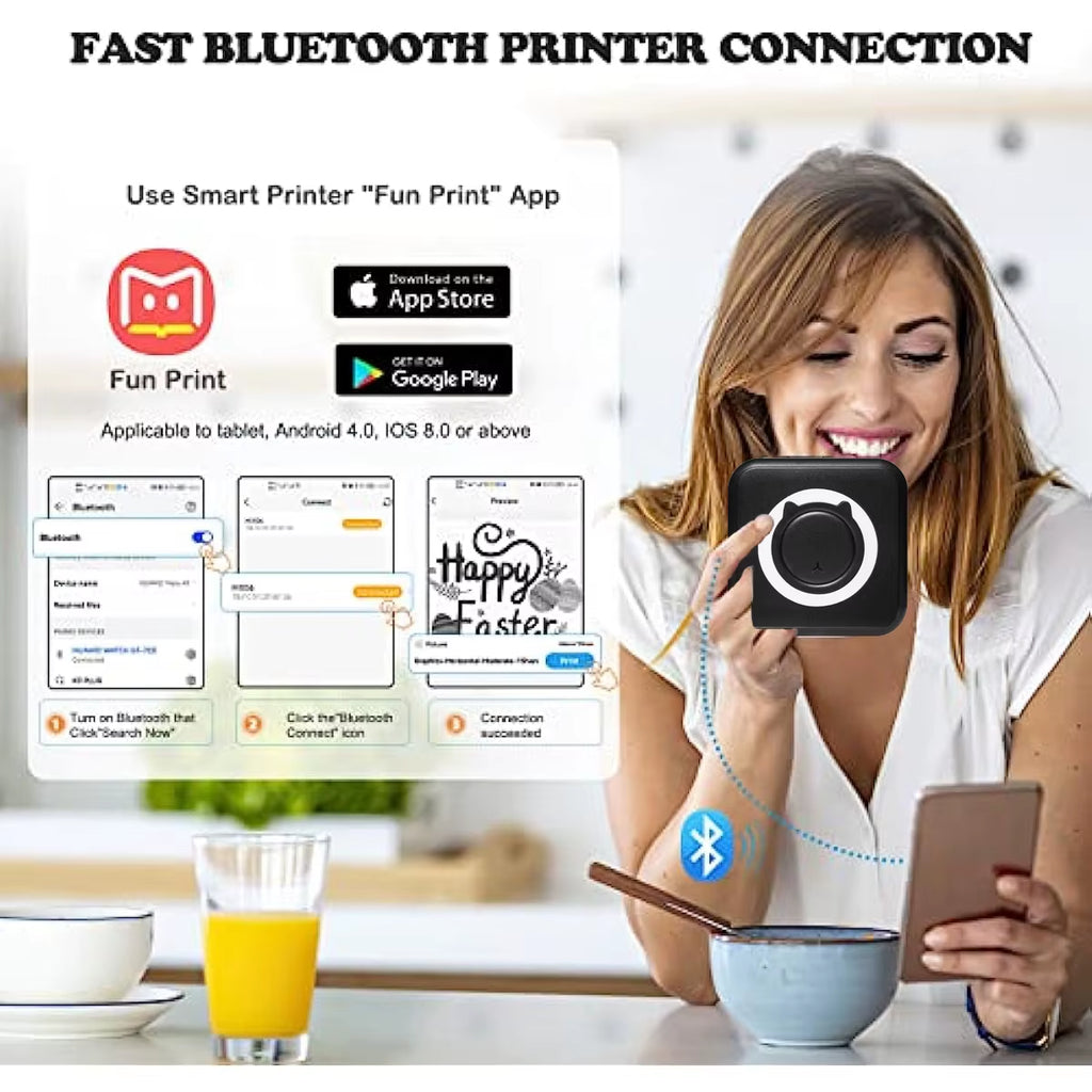 Mini Bluetooth Thermal Printer