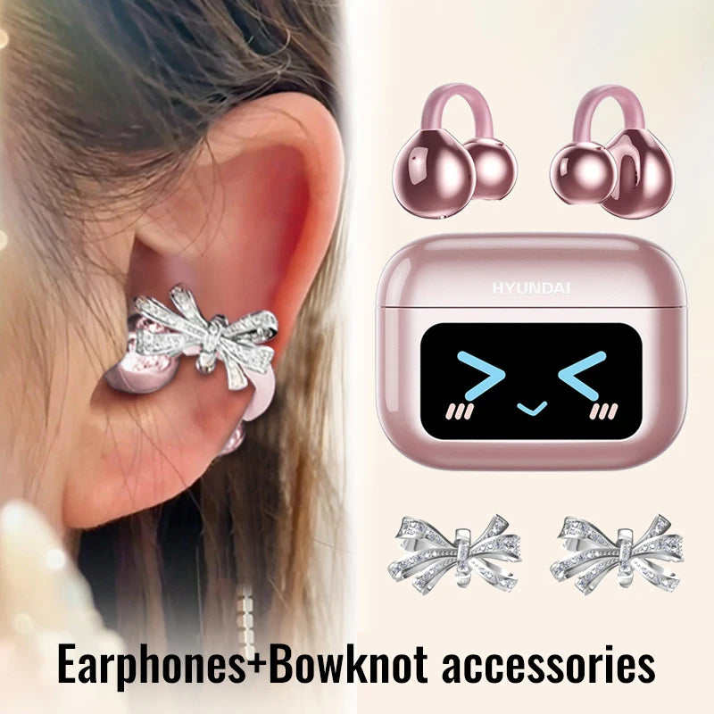 M100 Wireless Bluetooth Ear Clip Earbuds