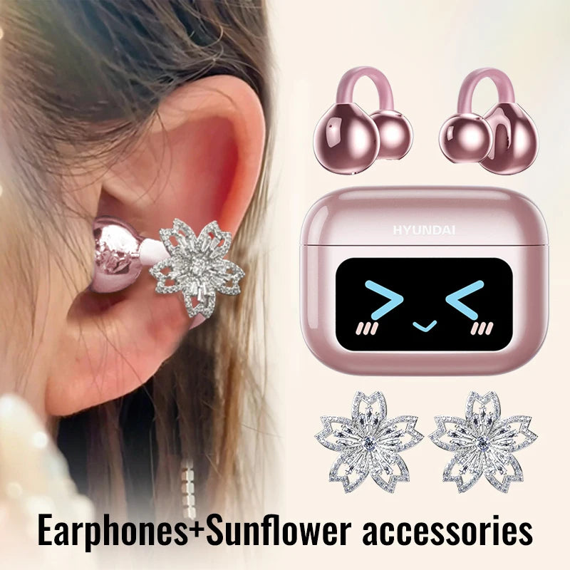 M100 Wireless Bluetooth Ear Clip Earbuds