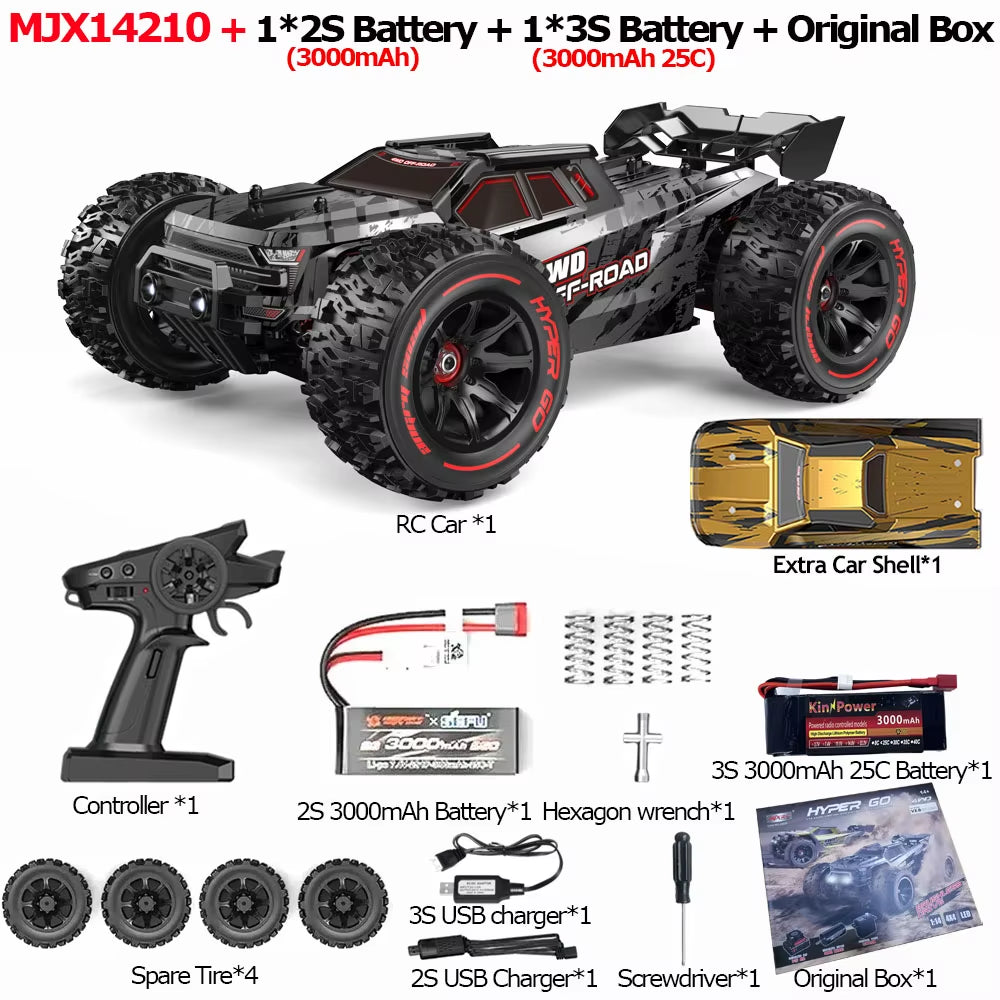 MJX Hyper Go 75KM/H 4WD RC Truck