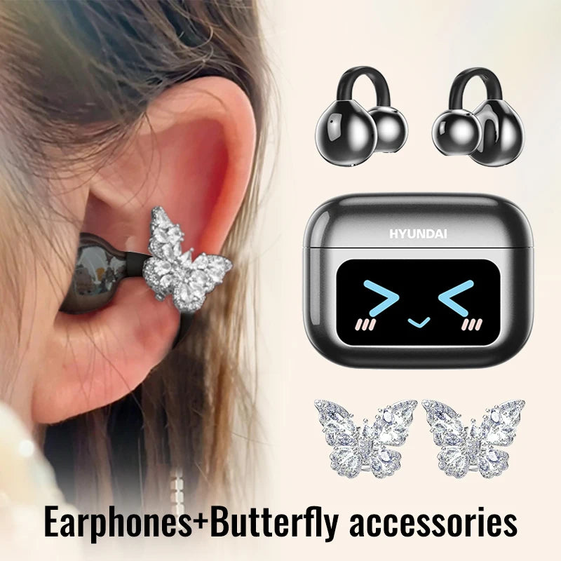 M100 Wireless Bluetooth Ear Clip Earbuds
