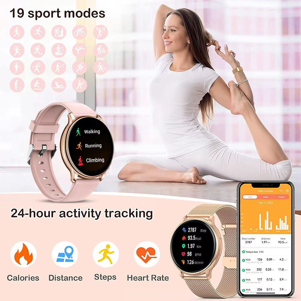 Bluetooth Calling Smartwatch with Fitness Tracker