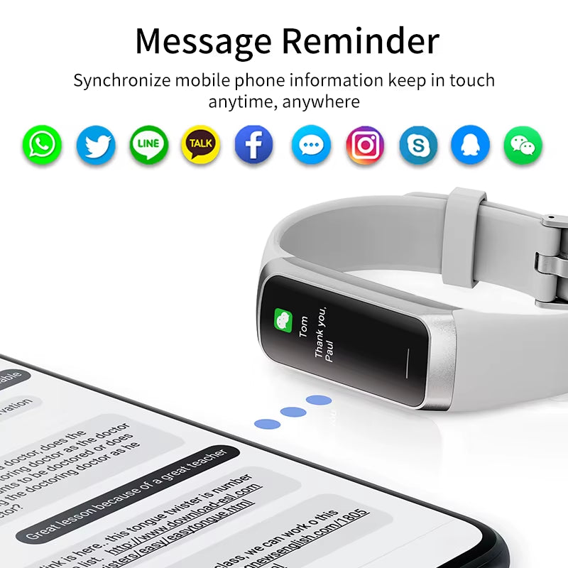 AMOLED Smart Fitness Watch