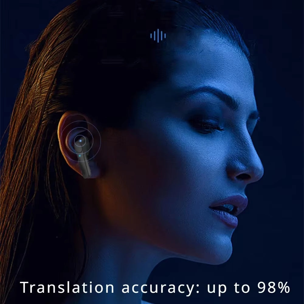 Real-Time AI Translator Earbuds