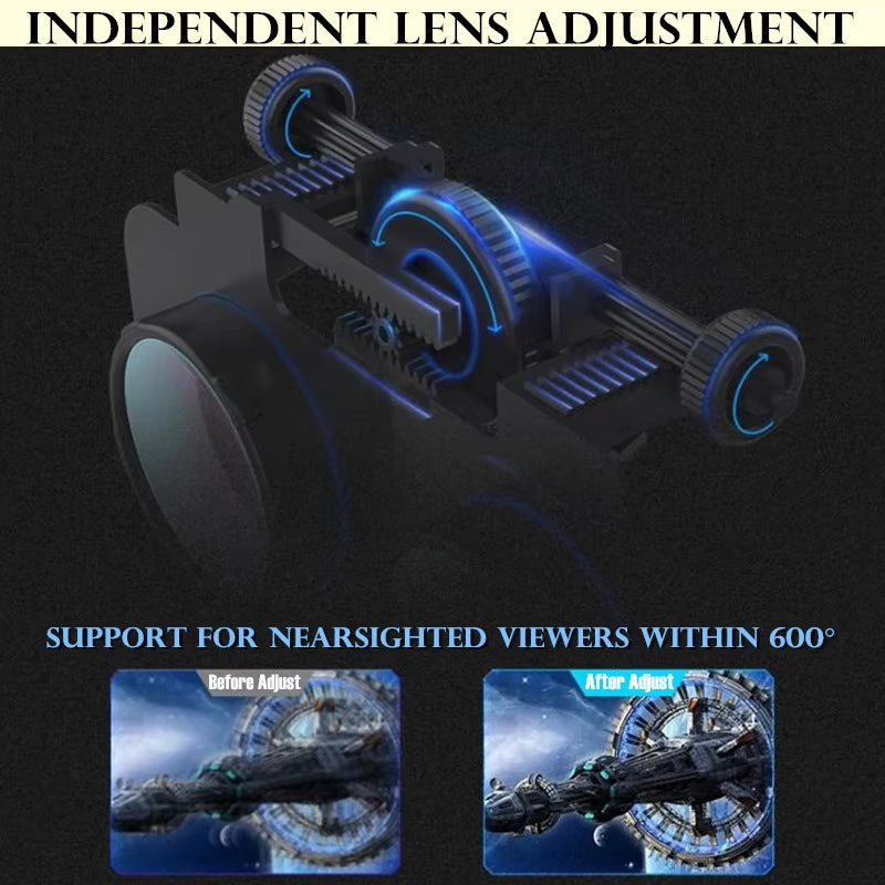3D VR Headset for Smartphones with Game Controller