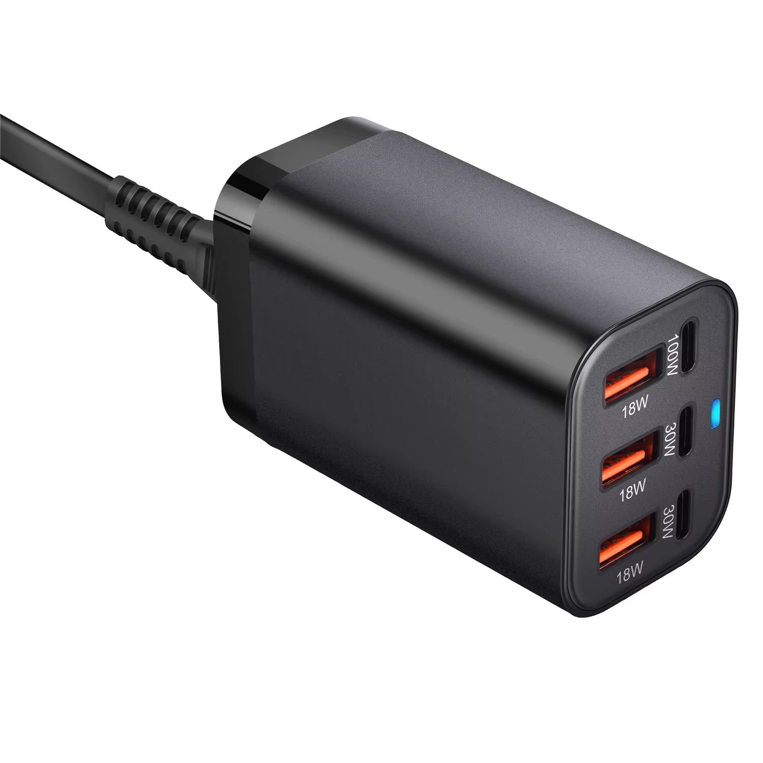 200W GaN Fast Charger with 6 USB Ports