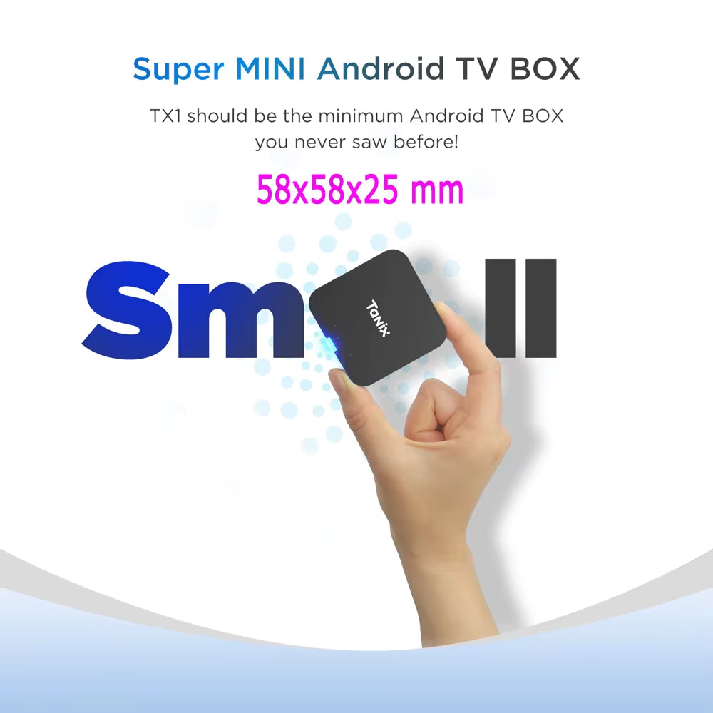 Tanix TX1 Android TV Box 4K HDR