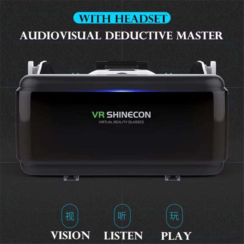 3D VR Headset for Smartphones with Game Controller