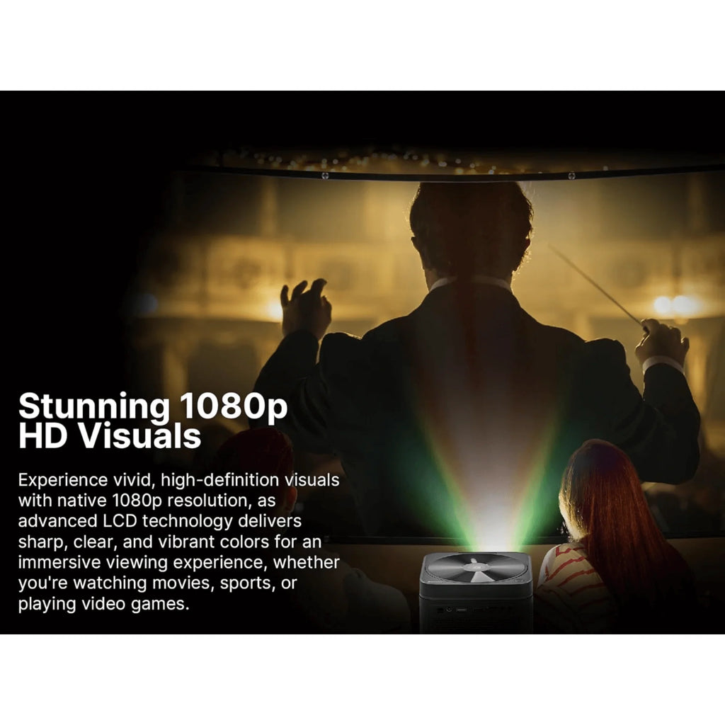 Emerson 120" HD Home Theater Projector