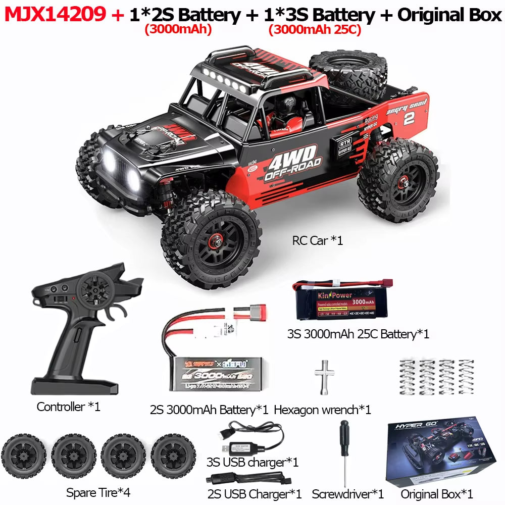 MJX Hyper Go 75KM/H 4WD RC Truck