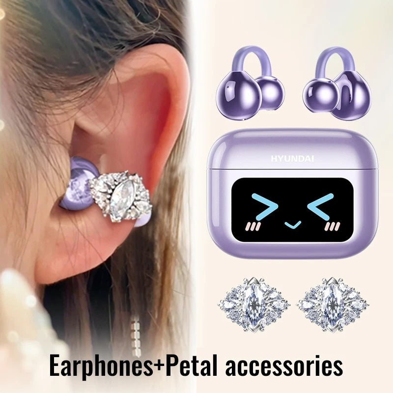 M100 Wireless Bluetooth Ear Clip Earbuds