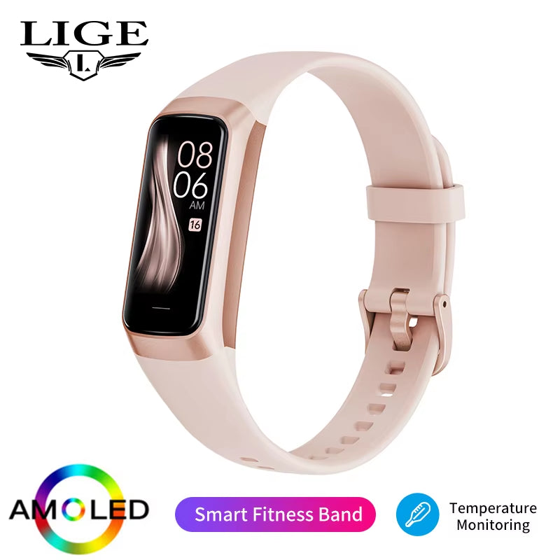 AMOLED Smart Fitness Watch