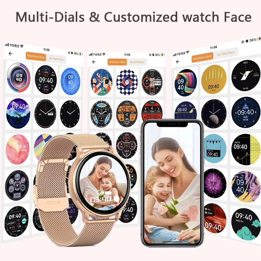 Bluetooth Calling Smartwatch with Fitness Tracker