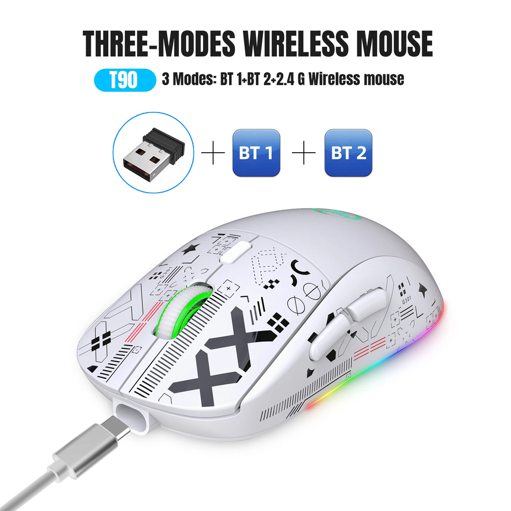 Rechargeable RGB Wireless Gaming Mouse
