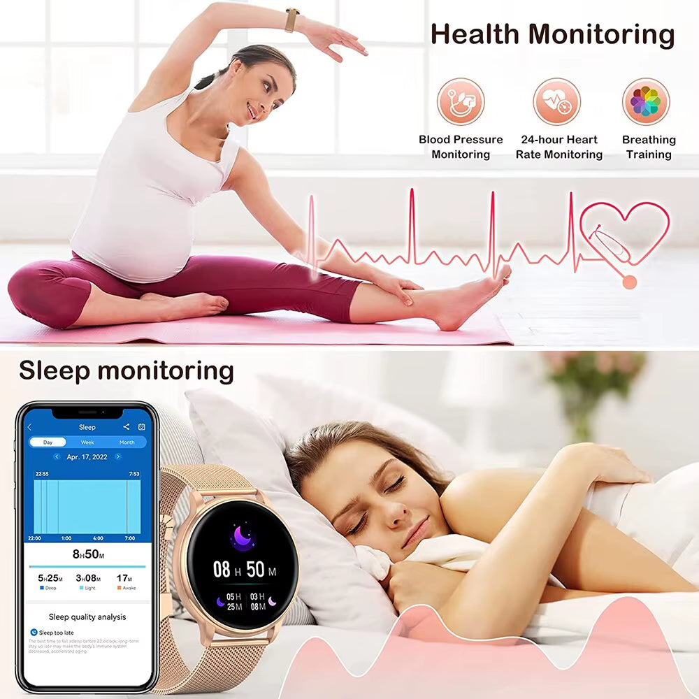 Bluetooth Calling Smartwatch with Fitness Tracker