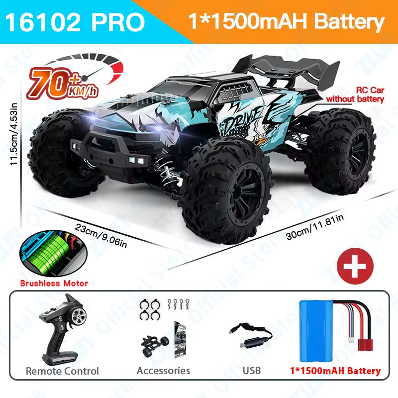 4WD High-Speed RC Drift Monster Truck
