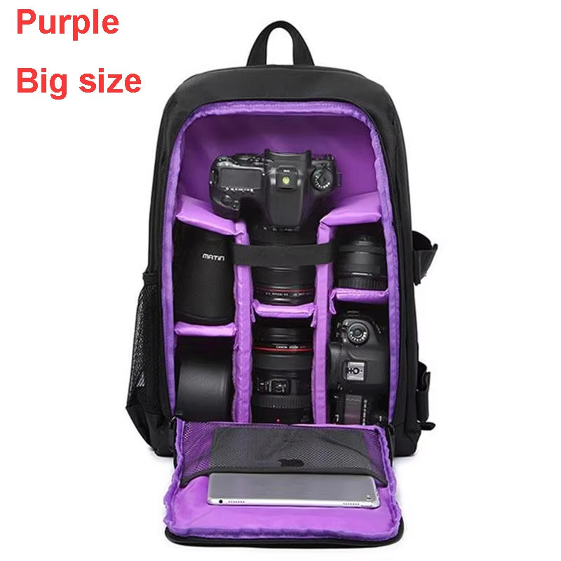 Waterproof DSLR Camera Backpack