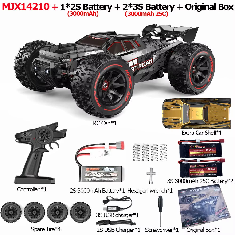 MJX Hyper Go 75KM/H 4WD RC Truck