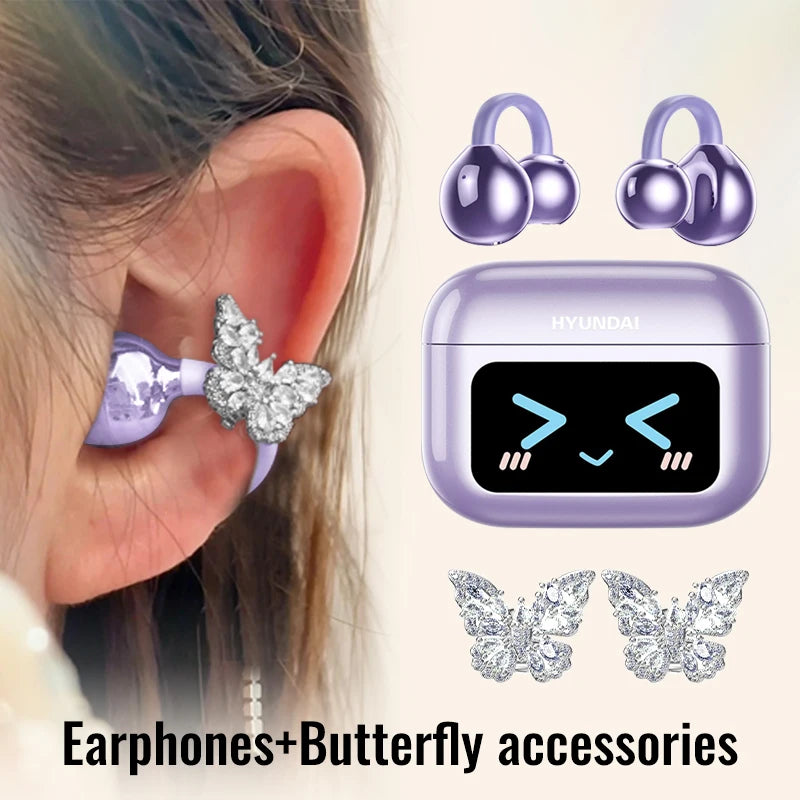 M100 Wireless Bluetooth Ear Clip Earbuds