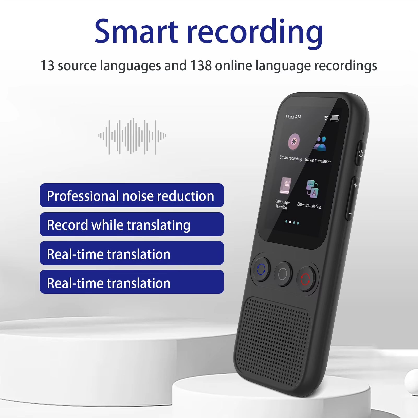 S80 AI Language Translator Device