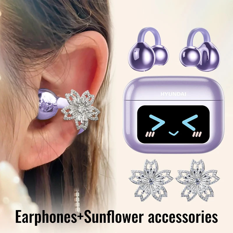 M100 Wireless Bluetooth Ear Clip Earbuds