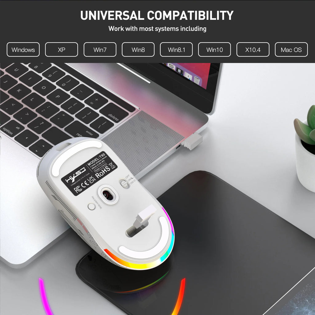 Rechargeable RGB Wireless Gaming Mouse