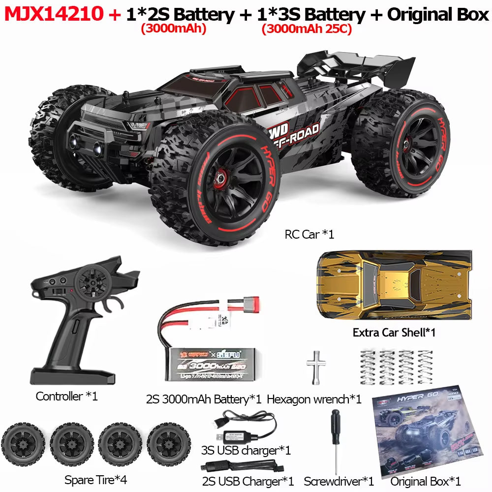 MJX Hyper Go 75KM/H 4WD RC Truck