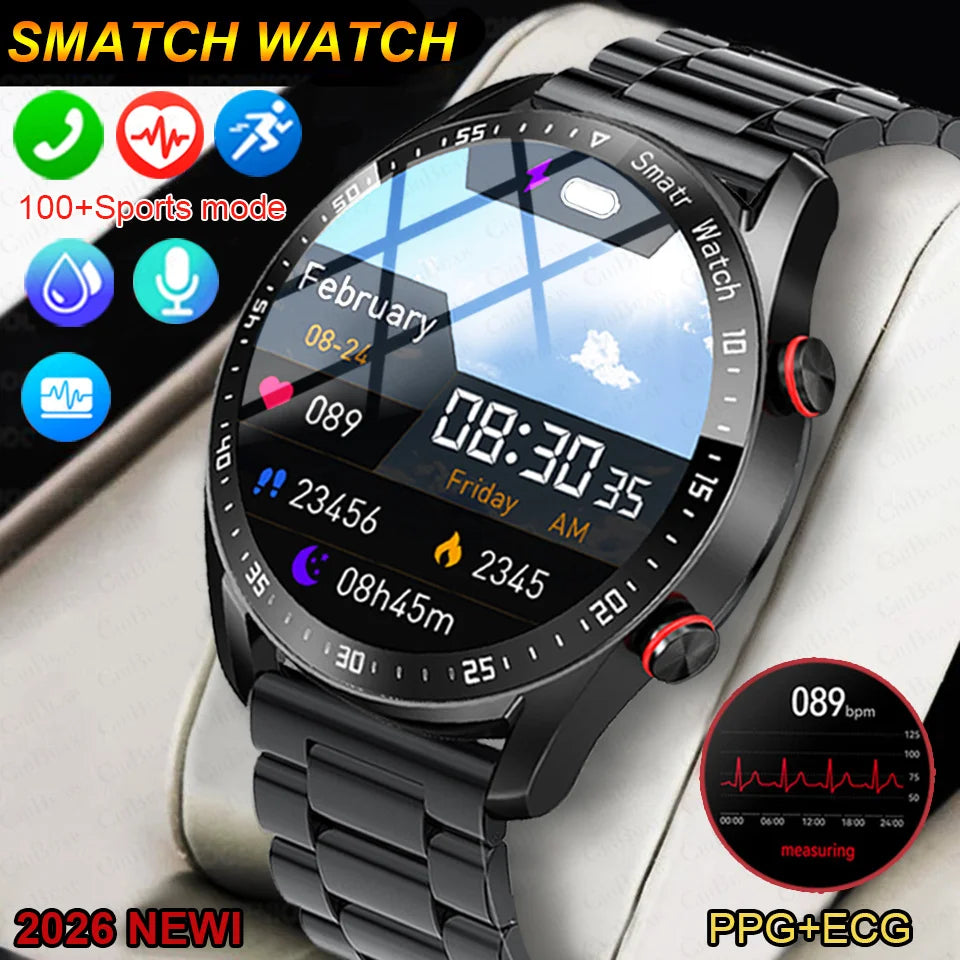 Smartwatch with Bluetooth Calling, GPS & Health Tracking