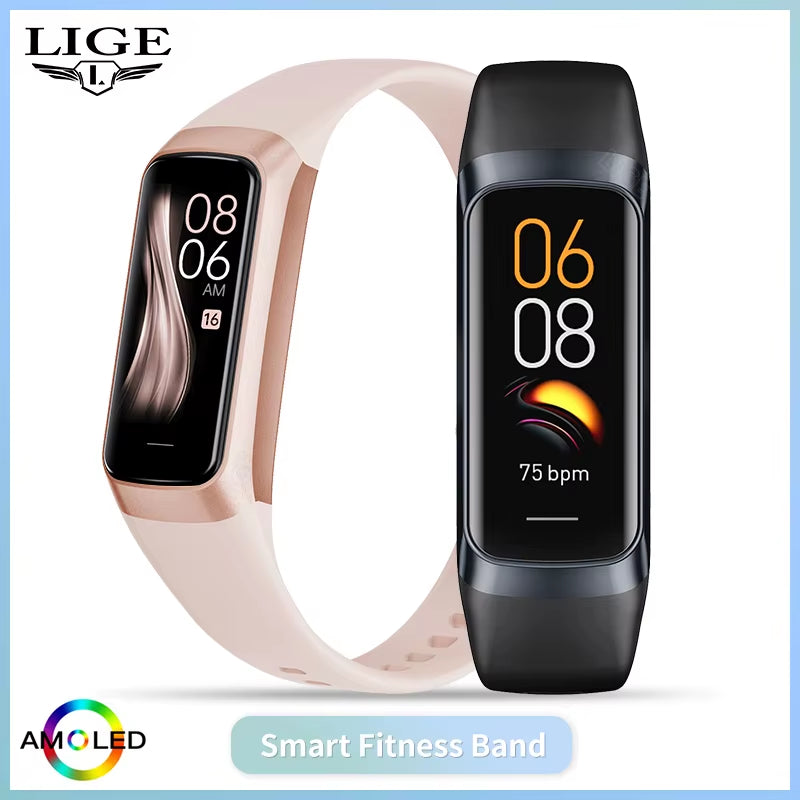 AMOLED Smart Fitness Watch