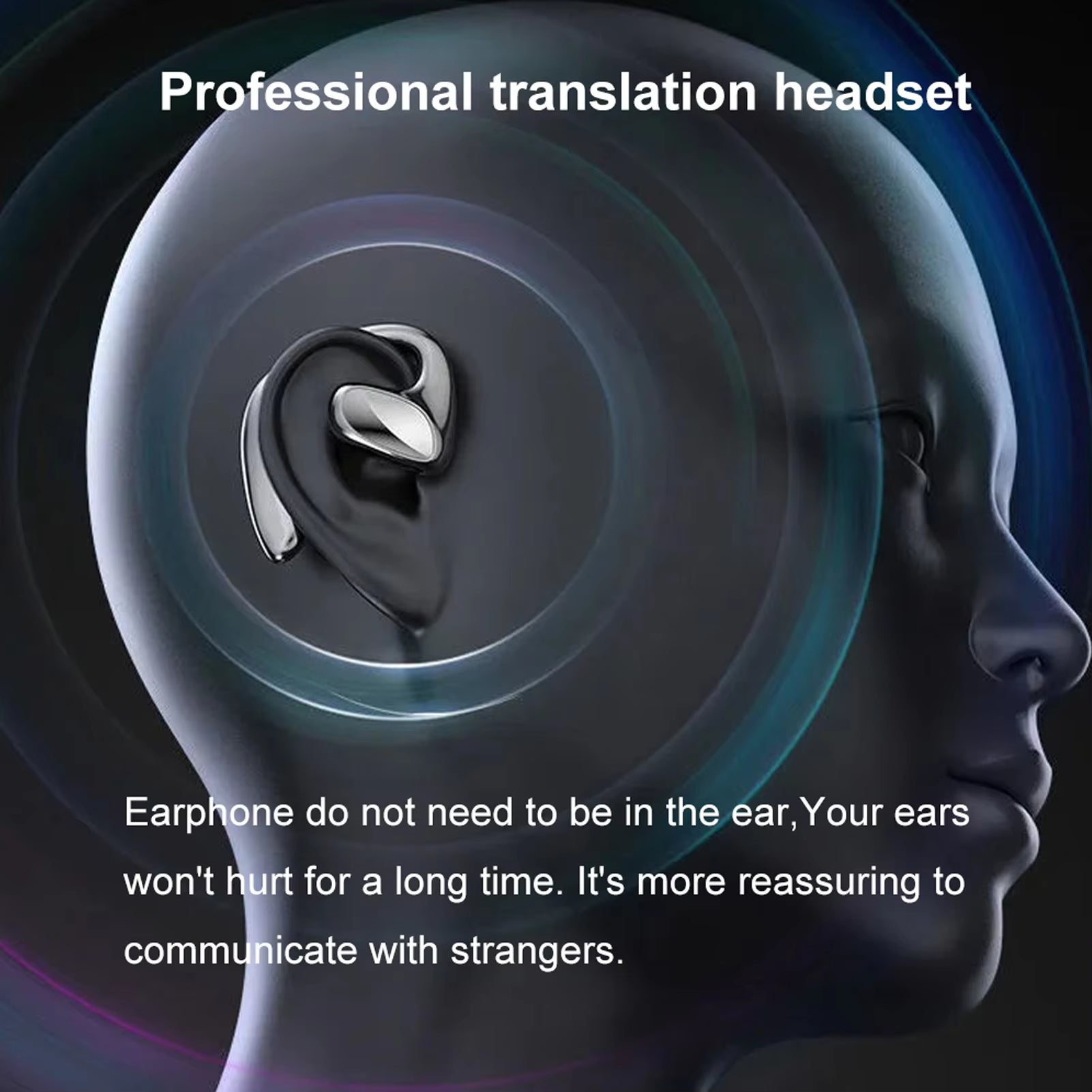 AI Translator Earbuds with 144 Language Support