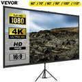 Portable 4K Projector Screen with Stand