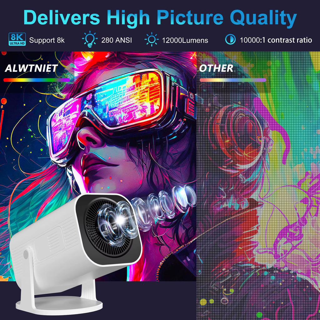 P330 Mini Smart 4K Projector