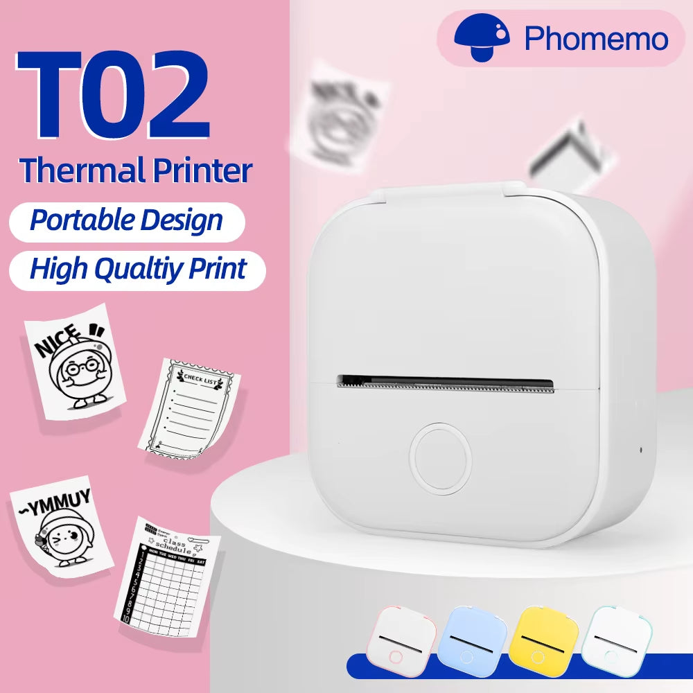 Phomemo T02 Portable Thermal Printer