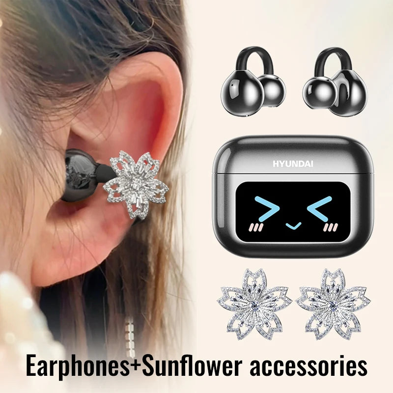 M100 Wireless Bluetooth Ear Clip Earbuds