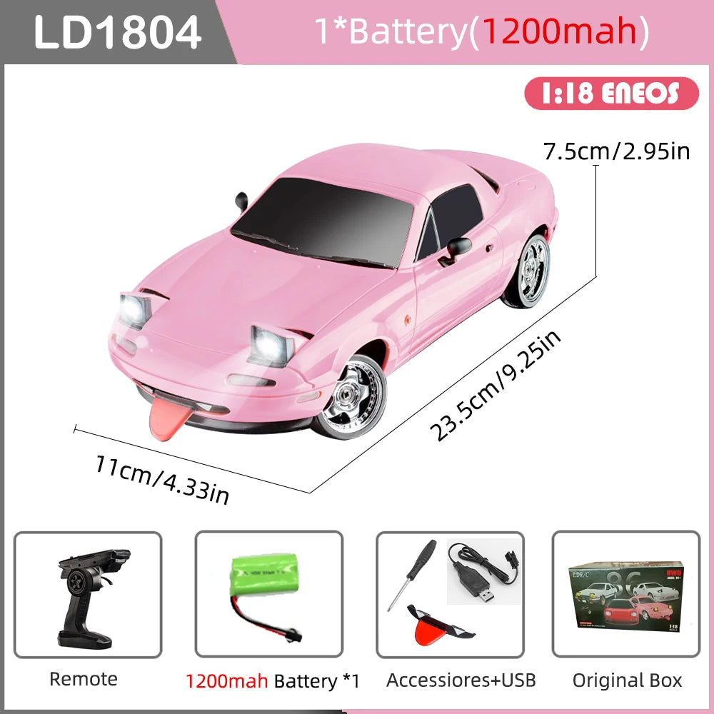 1:18 RC Mazda MX-5 Drift Car
