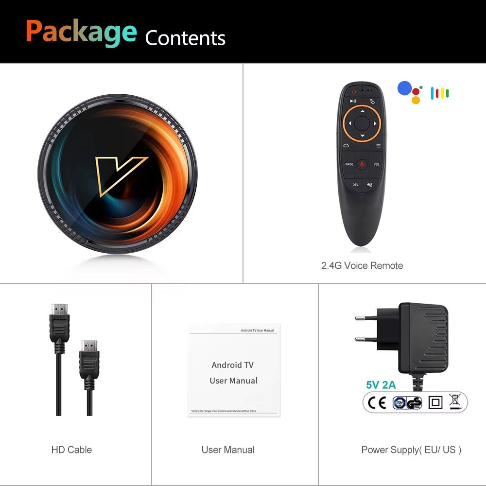 W2 Android 11 4K Smart TV Box