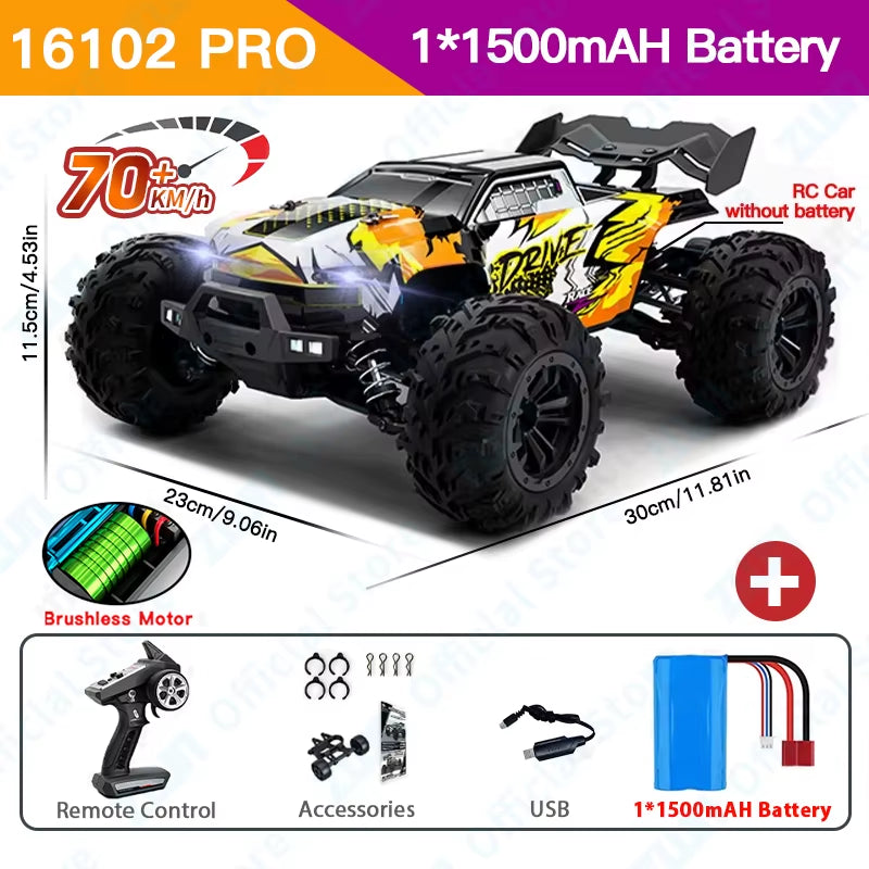4WD High-Speed RC Drift Monster Truck