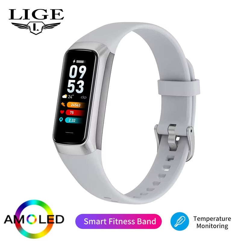 AMOLED Smart Fitness Watch