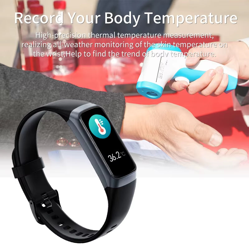 AMOLED Smart Fitness Watch