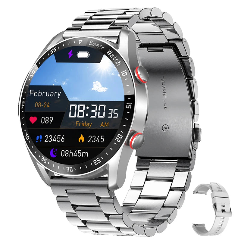 Smartwatch with Bluetooth Calling, GPS & Health Tracking