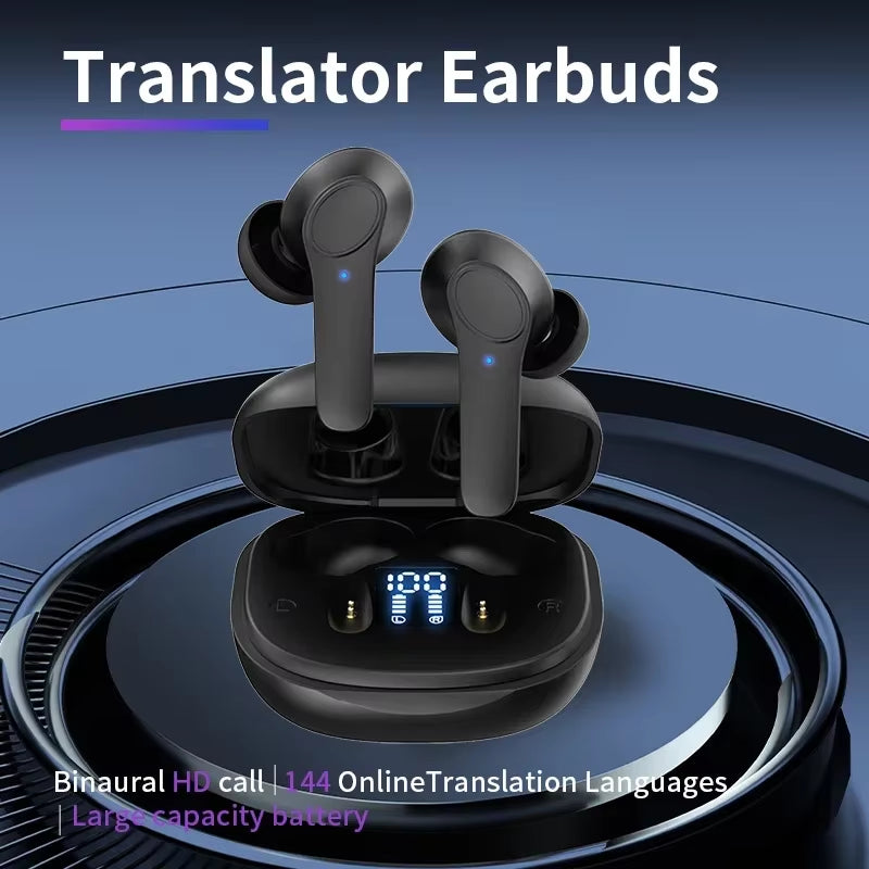 Real-Time AI Translator Earbuds