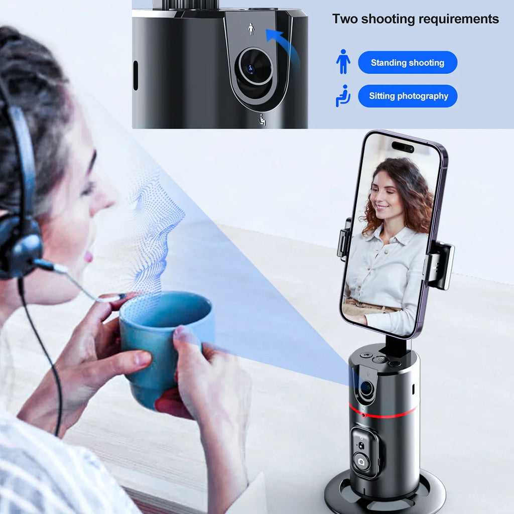 Smart Facial Tracking Phone Stabilize