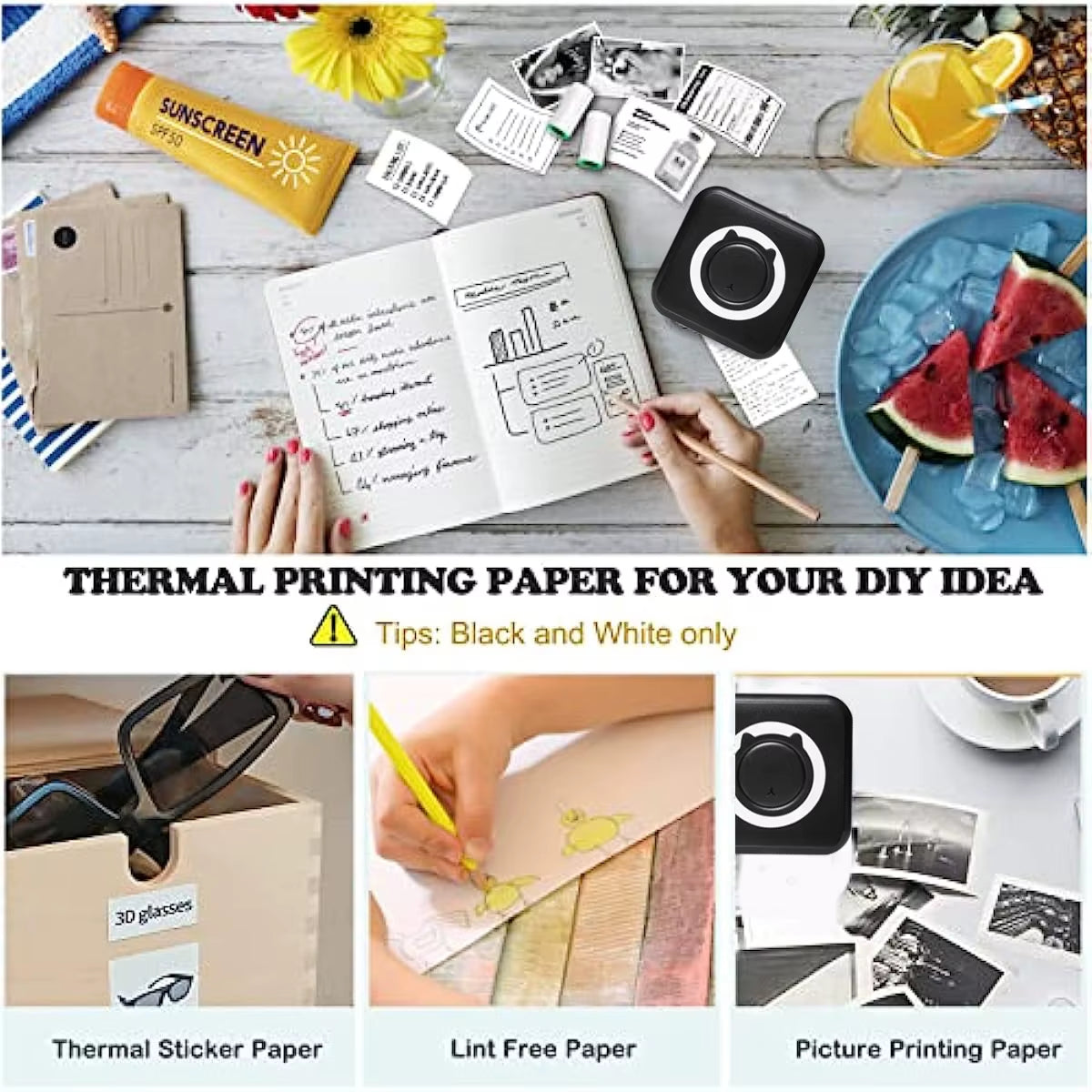 Mini Bluetooth Thermal Printer