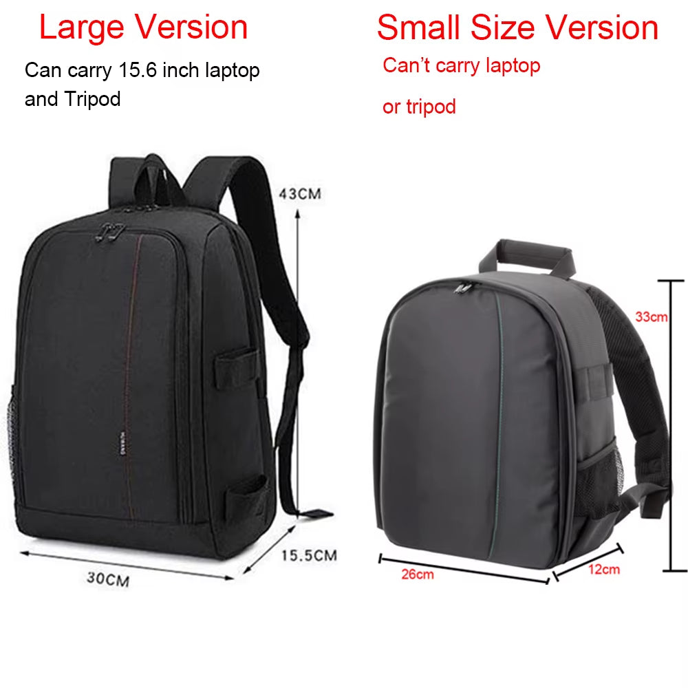 Waterproof DSLR Camera Backpack