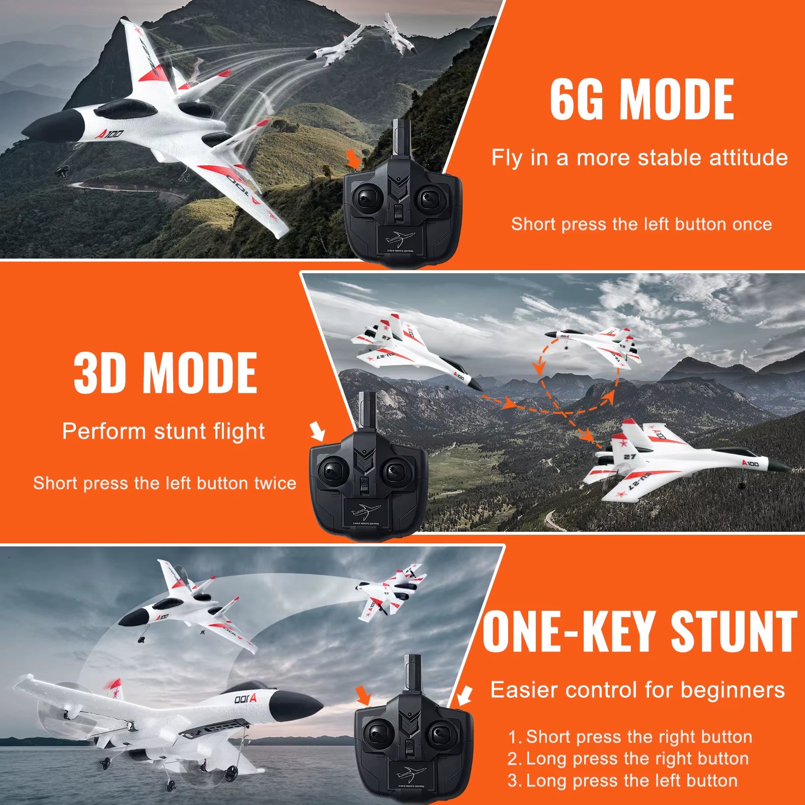 SU27 RC Glider Airplane